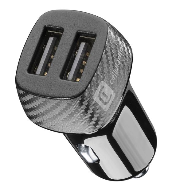 Cellular Line USB Car Charger Dual - Universal f&uuml;r 15,49 Euro