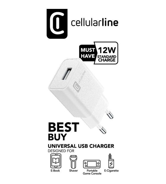 Cellular Line USB Charger 12W f&uuml;r 9,99 Euro