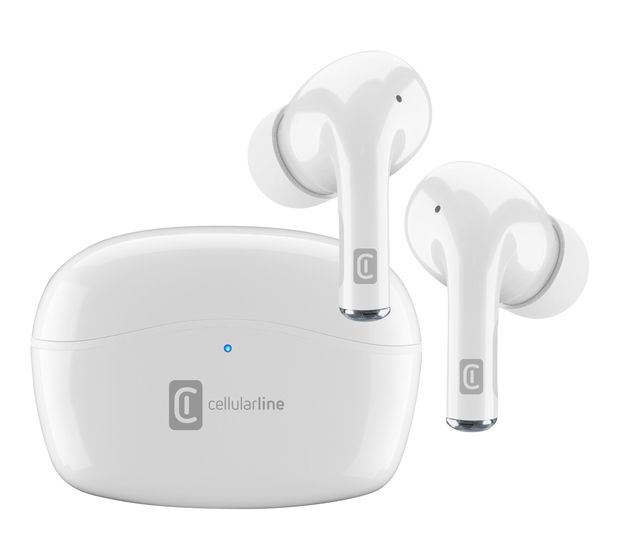 Cellular Line Vivid In-Ear Bluetooth Kopfhörer Kabellos TWS 3 h Laufzeit  (Weiß) f&uuml;r 65,49 Euro