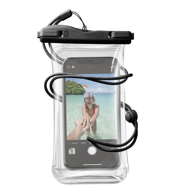Cellular Line Voyager Beuteltasche für Universal Universal  (Schwarz) f&uuml;r 15,99 Euro