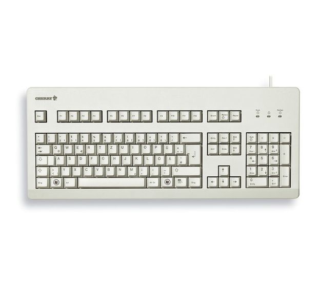 Cherry G80-3000 Universal Tastatur USB  (Grau) f&uuml;r 150,42 Euro