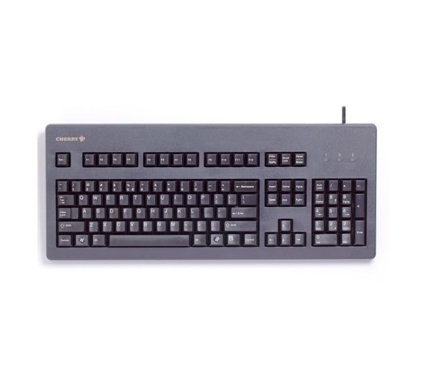 Cherry G80-3000 Tastatur USB + PS/2  (Schwarz) f&uuml;r 120,99 Euro