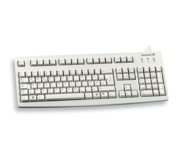 Cherry G83-6105 Universal Tastatur USB  (Grau) f&uuml;r 38,99 Euro