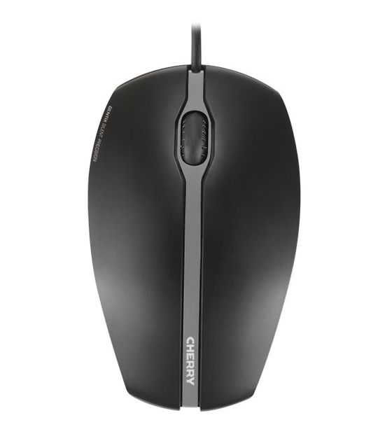 Cherry Gentix Silent 1000 DPI Büro Maus Optisch  (Schwarz) f&uuml;r 17,62 Euro