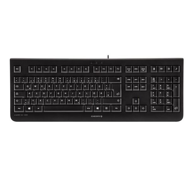 Cherry KC1000 Büro Tastatur USB  (Schwarz) f&uuml;r 17,99 Euro
