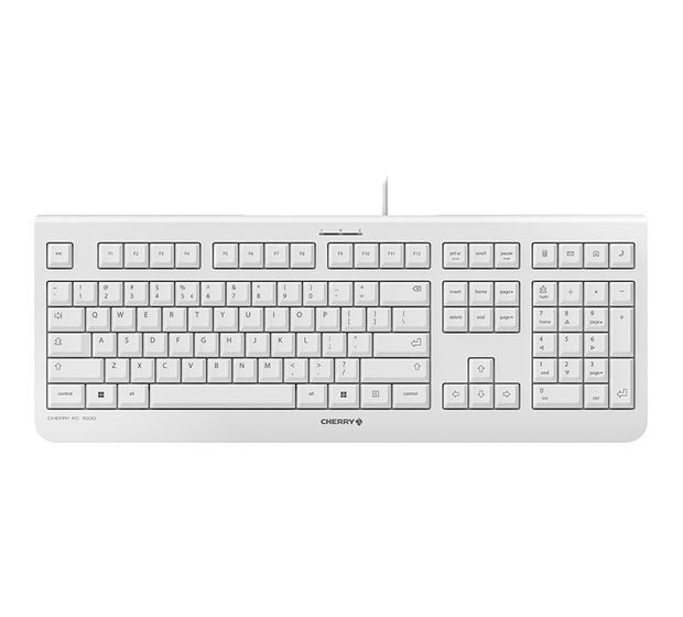 Cherry KC1000 Universal Tastatur USB  (Grau) f&uuml;r 17,63 Euro