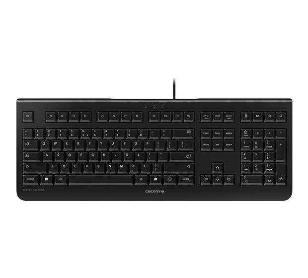 Cherry KC1000 Büro Tastatur USB  (Schwarz) f&uuml;r 19,99 Euro