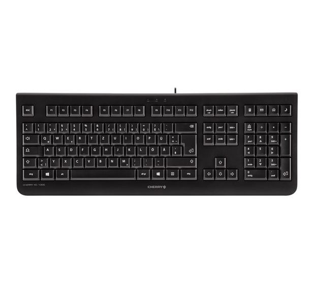 Cherry KC1000 Home Tastatur USB  (Schwarz) f&uuml;r 17,63 Euro
