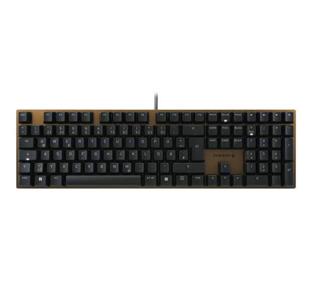 Cherry KC200 MX Universal Tastatur USB  (Schwarz, Bronze) f&uuml;r 93,36 Euro