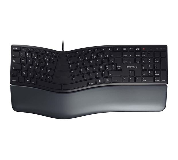 Cherry KC4500 Ergo Universal Tastatur USB  (Schwarz) f&uuml;r 58,09 Euro