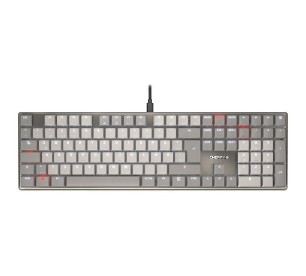 Cherry KC500MX LP Heimbüro Tastatur USB  (Grau) f&uuml;r 122,99 Euro