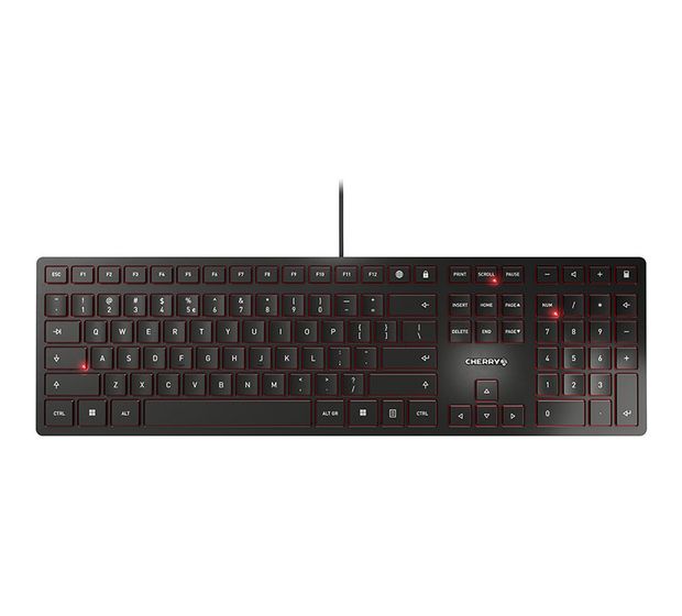 Cherry KC6000 Slim Universal Tastatur USB  (Schwarz) f&uuml;r 56,99 Euro
