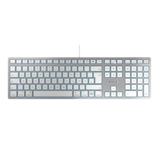 Cherry KC6000C für Mac Universal Tastatur USB  (Silber) f&uuml;r 51,86 Euro