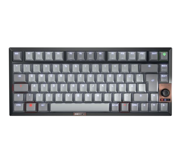 Cherry KW300MX LED Home Tastatur USB + Bluetooth (Schwarz, Kupfer, Grau) f&uuml;r 153,99 Euro