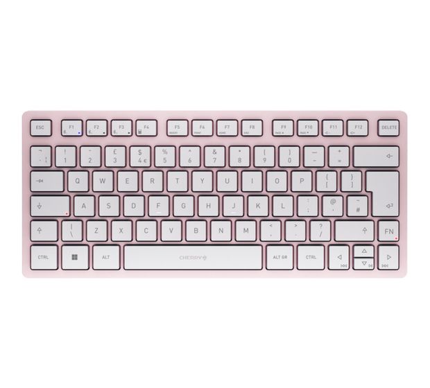 Cherry KW7100 Mini BT Universal Tastatur Bluetooth  (Pink) f&uuml;r 57,05 Euro
