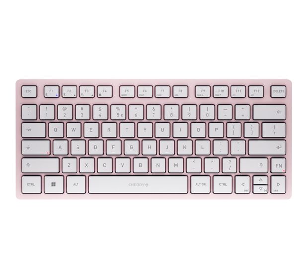 Cherry KW7100 Mini BT Universal Tastatur Bluetooth  (Pink) f&uuml;r 61,99 Euro