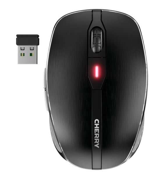 Cherry MW8C Advanced 3000 DPI Maus Optisch  (Schwarz, Grau) f&uuml;r 68,46 Euro