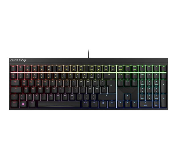 Cherry MX2.0S RGB RGB-LED Gaming Tastatur USB  (Schwarz) f&uuml;r 126,99 Euro