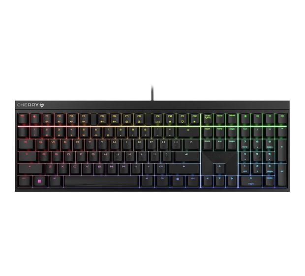 Cherry MX2.0S RGB RGB-LED Gaming Tastatur USB  (Schwarz) f&uuml;r 140,99 Euro