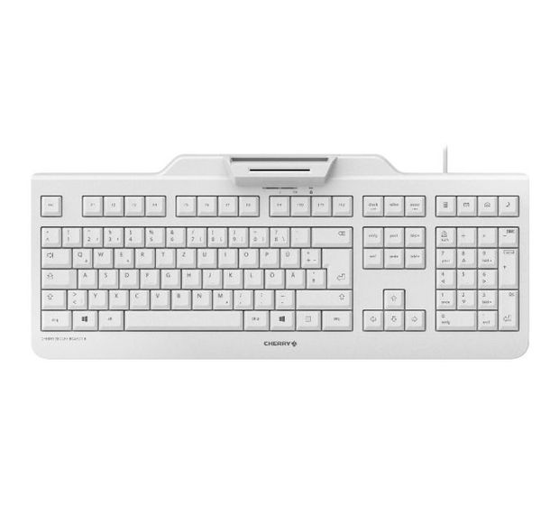 Cherry Secure Board 1.0 Büro Tastatur USB  (Grau) f&uuml;r 44,49 Euro