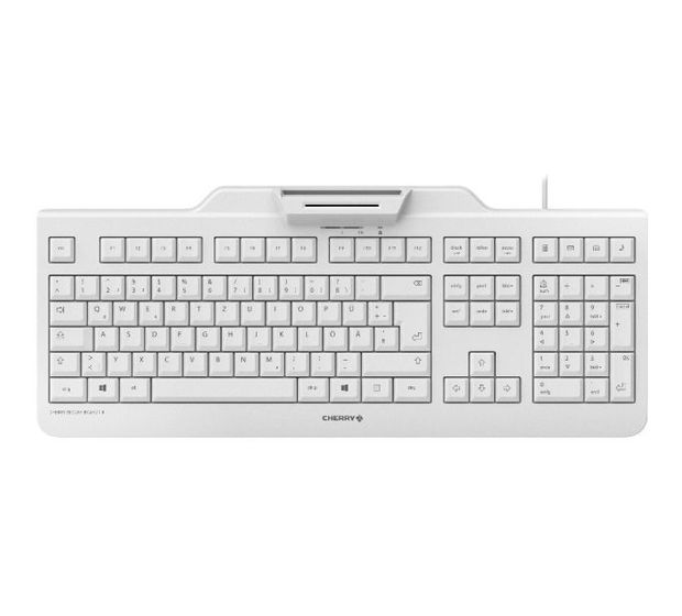 Cherry Secure Board 1.0 Büro Tastatur USB  (Grau) f&uuml;r 44,49 Euro