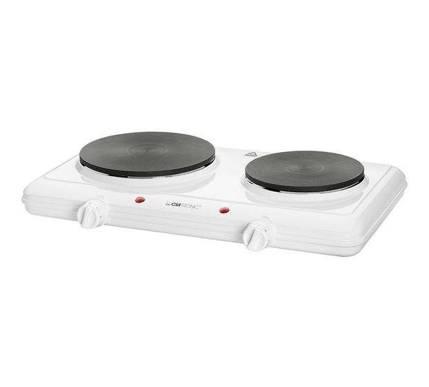 Clatronic DKP3583 Gußkochplatte Kochfeld/Herdplatte 2 Zone(n) f&uuml;r 28,49 Euro