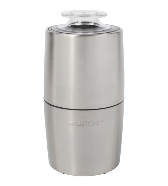 Clatronic KSW3807 Kaffeemühle für 60 g 150 W  (Edelstahl) f&uuml;r 17,99 Euro