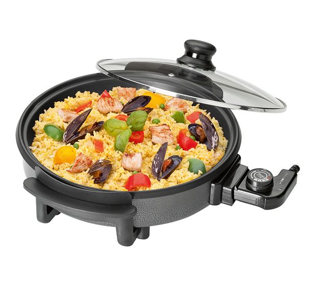 Clatronic PP3401 Partypfanne antihaftbeschichtet 32 cm Rund f&uuml;r 24,99 Euro