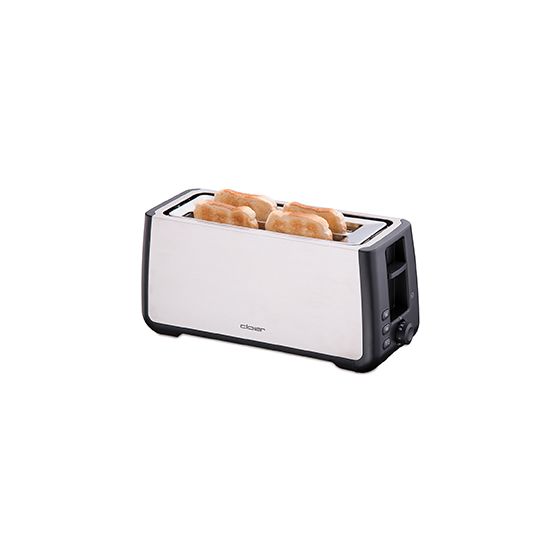 Cloer 3579 Toaster 1800 W 4 Scheibe(n)  (Silber) f&uuml;r 69,99 Euro
