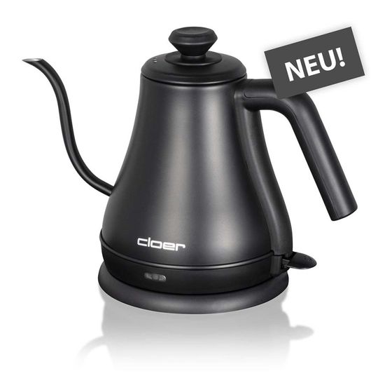 Cloer 4960 0,8 l Wasserkocher 1000 W  (Schwarz) f&uuml;r 49,49 Euro