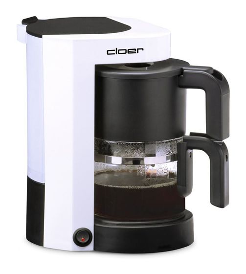 Cloer 5981 5 Tassen Filterkaffeemaschine  (Schwarz, Weiß) f&uuml;r 31,49 Euro