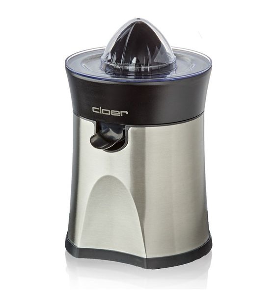 Cloer 6815 Zitruspresse 100 W  (Schwarz, Edelstahl) f&uuml;r 34,49 Euro