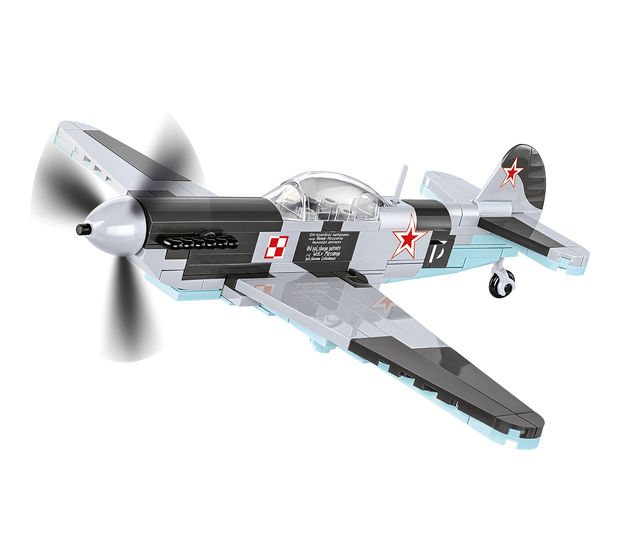 COBI Yakovlev Yak-1b Bauset 142 Teile (Dunkles Grau/Hellgrau/Rot) f&uuml;r 24,99 Euro