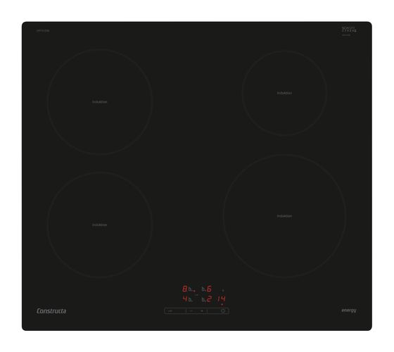 Constructa CM731036 herdgebundenes 60 cm Induktions Kochfeld/Herdplatte 4 Zone(n) f&uuml;r 1.042,00 Euro