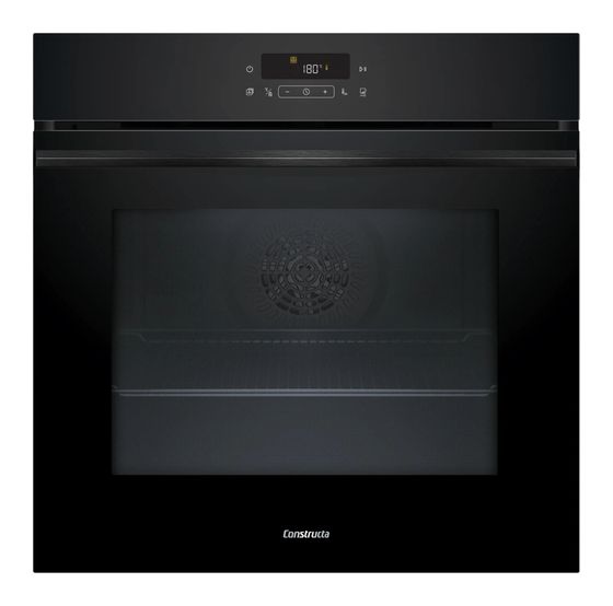 Constructa CX53EZ01T (CF4M28063 + CZ11TI15X0) Einbaubackofen groß AutoClean f&uuml;r 607,00 Euro