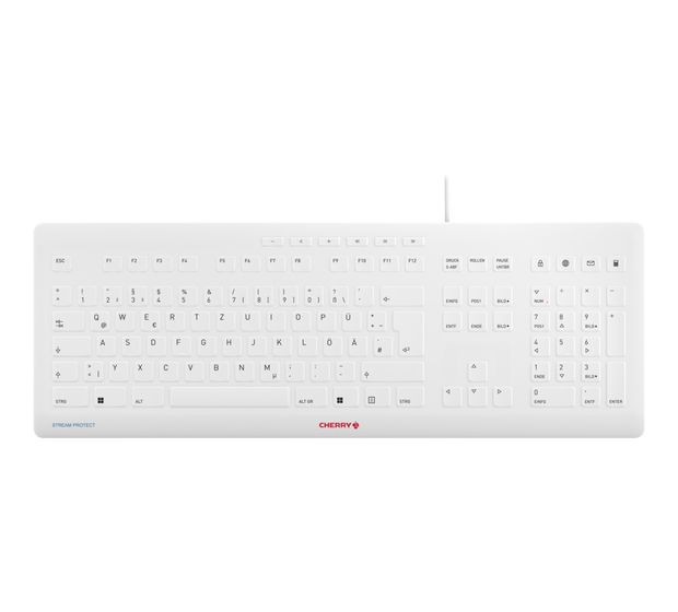Cherry Stream Universal Tastatur USB  (Grau) f&uuml;r 93,99 Euro