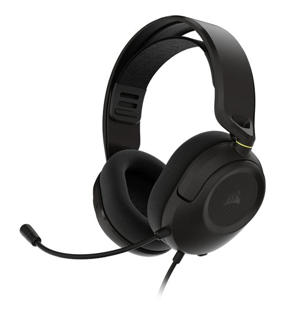 Corsair HS35 v3 Over Ear Kopfhörer kabelgebunden  (Schwarz) f&uuml;r 49,99 Euro