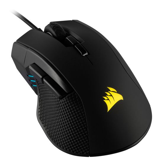 Corsair Ironclaw RGB 18000 DPI Gaming Maus  (Schwarz) f&uuml;r 57,99 Euro