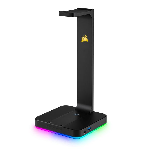 Corsair ST100 RGB Premium Headset-Ständer  (Schwarz) f&uuml;r 69,99 Euro