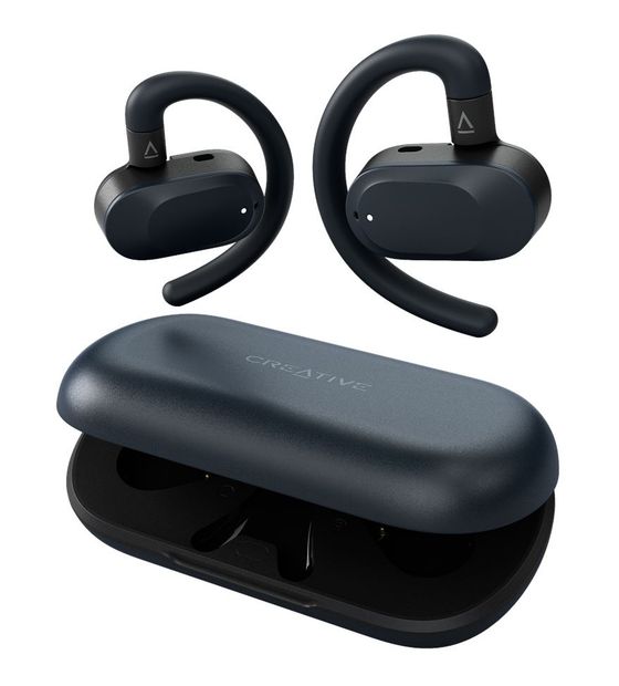 Creative Labs Outlier Go TWS In-Ear Bluetooth Kopfhörer kabellos 6 h Laufzeit IPX4 USB Typ-C  (Blau) f&uuml;r 54,99 Euro