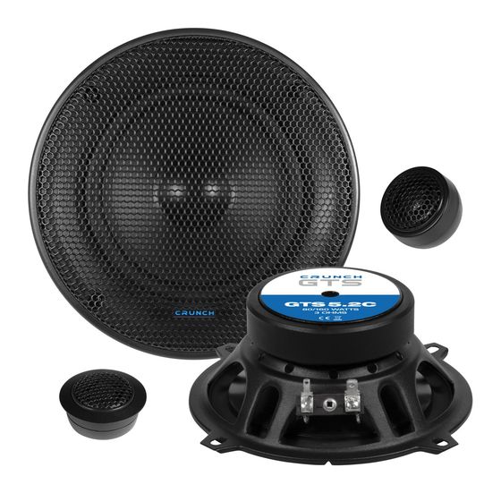 Crunch GTS5.2C Einbaulautsprecher 160 W f&uuml;r 67,99 Euro