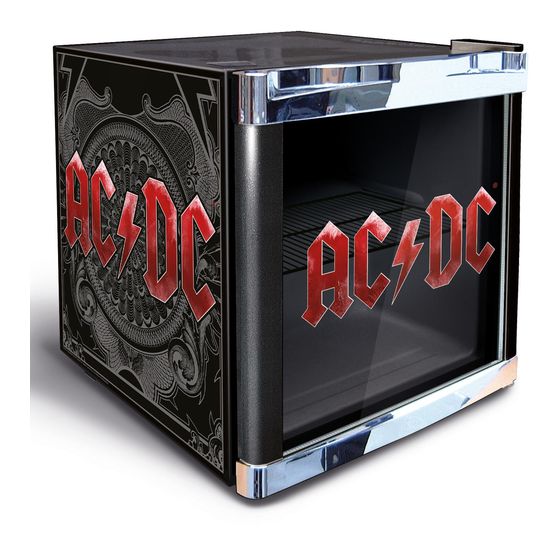 Cubes International Coolcube AC/DC CC202EW 48 l Tischkühlschrank EEK: E 77 kWh Jahr  (Schwarz, Rot) f&uuml;r 199,99 Euro
