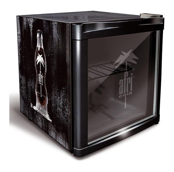 Cubes International Coolcube Afri Cola CC182EW 48 l Tischkühlschrank EEK: E 77 kWh Jahr  (Schwarz) f&uuml;r 199,99 Euro