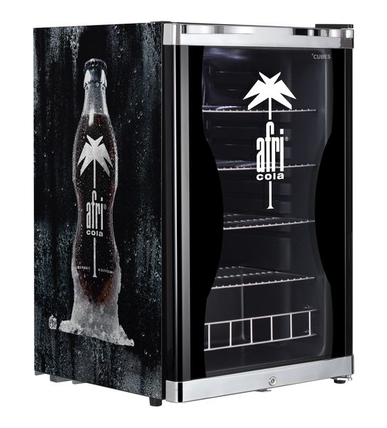 Cubes International HighCube Afri Cola HC150E 115 l Tischkühlschrank EEK: E 81 kWh Jahr  (Schwarz) f&uuml;r 349,00 Euro