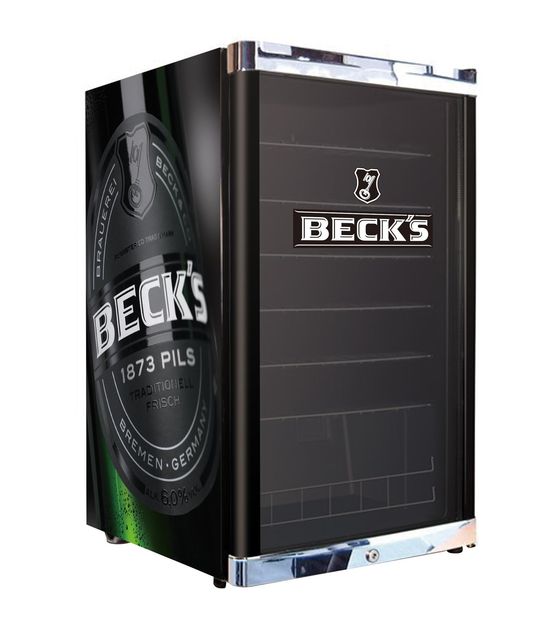 Cubes International HighCube Beck´s Black HC283E 115 l Tischkühlschrank EEK: E 81 kWh Jahr  (Schwarz) f&uuml;r 349,00 Euro