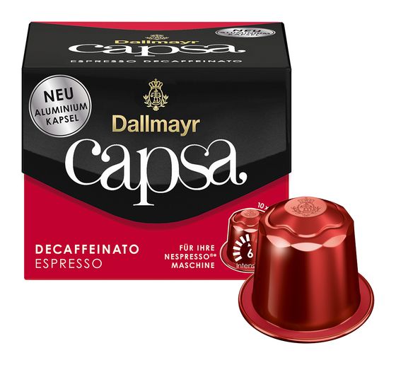 Dallmayr Capsa Espresso Decaffeinato f&uuml;r 12,49 Euro