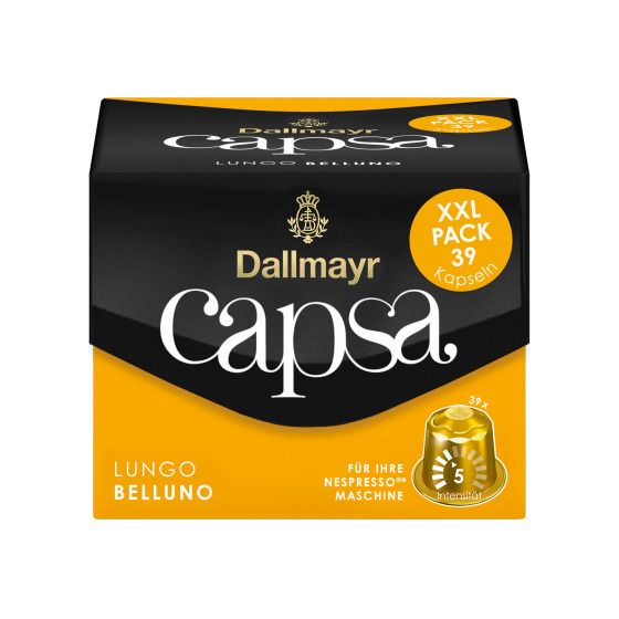 Dallmayr capsa Lungo Belluno XXL f&uuml;r 12,49 Euro