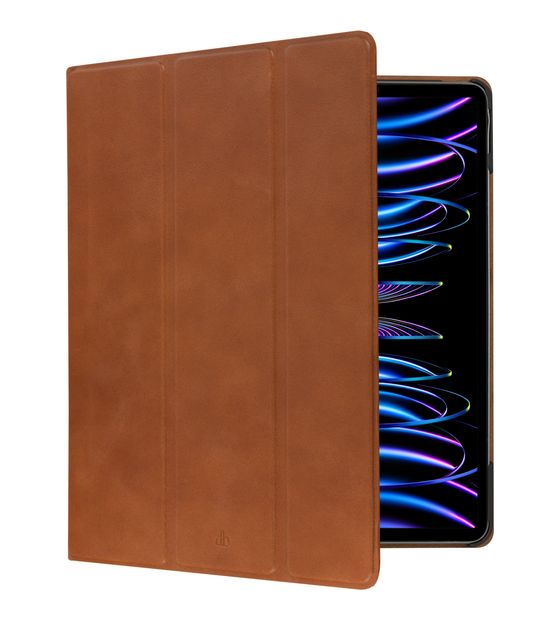 dbramante1928 Risskov Folio aus Vollnarbenleder für Apple iPad mini (6th generation) bis 21,1 cm (8.3") Kratzresistent mit Magnetverschluss (Beige) f&uuml;r 69,49 Euro