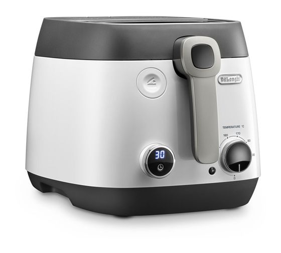 DeLonghi DeLonghi FS6067 Fritteuse 2,4 l 1800 W  (Anthrazit, Weiß) f&uuml;r 130,99 Euro