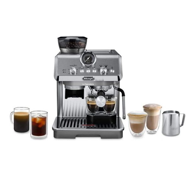 DeLonghi EC9255.M La Specialista Arte Evo Siebträger Kaffeemaschine 15 bar 1400 W  (Stahl) f&uuml;r 389,00 Euro